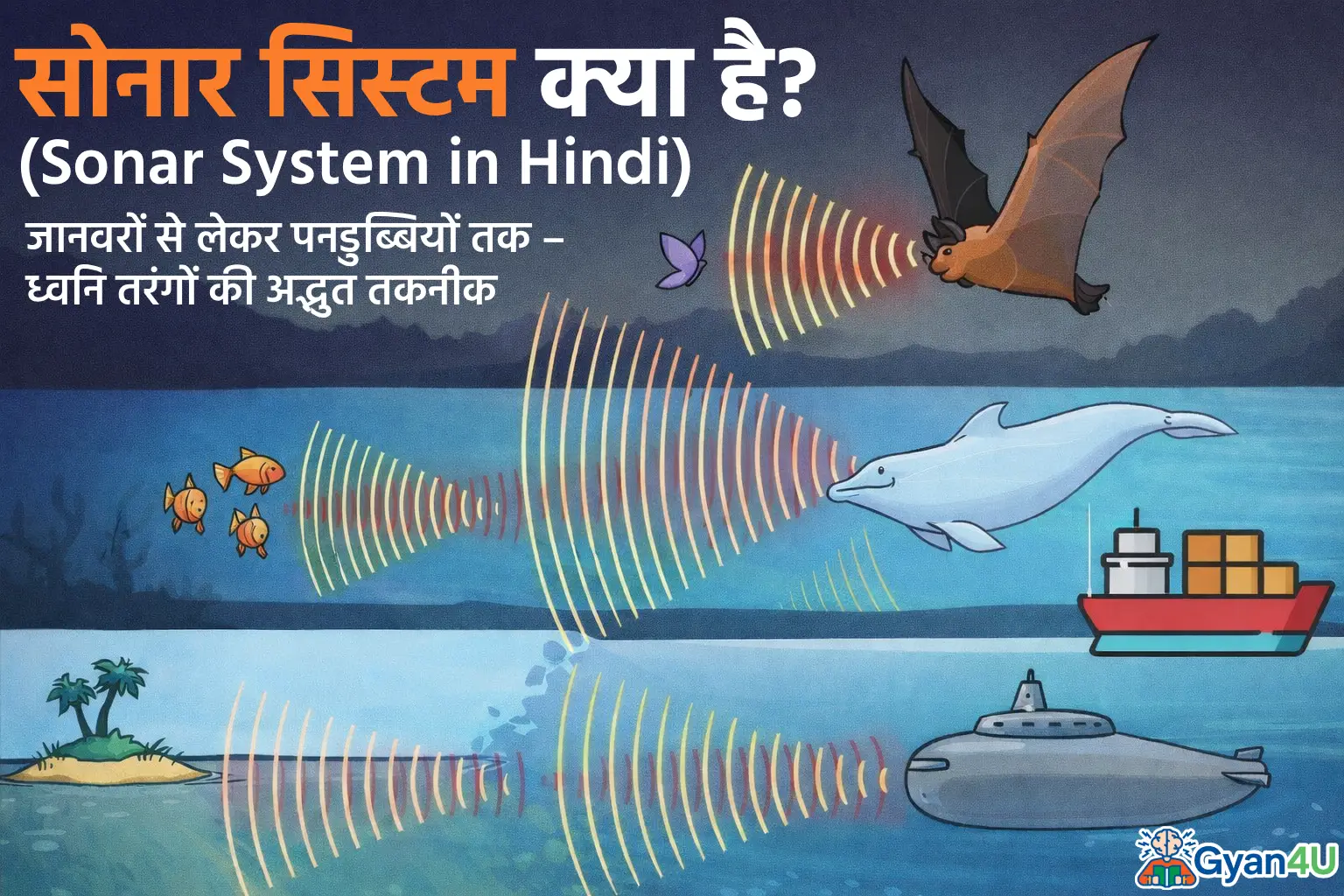 सोनार सिस्टम क्या है? | Sonar System in Hindi
